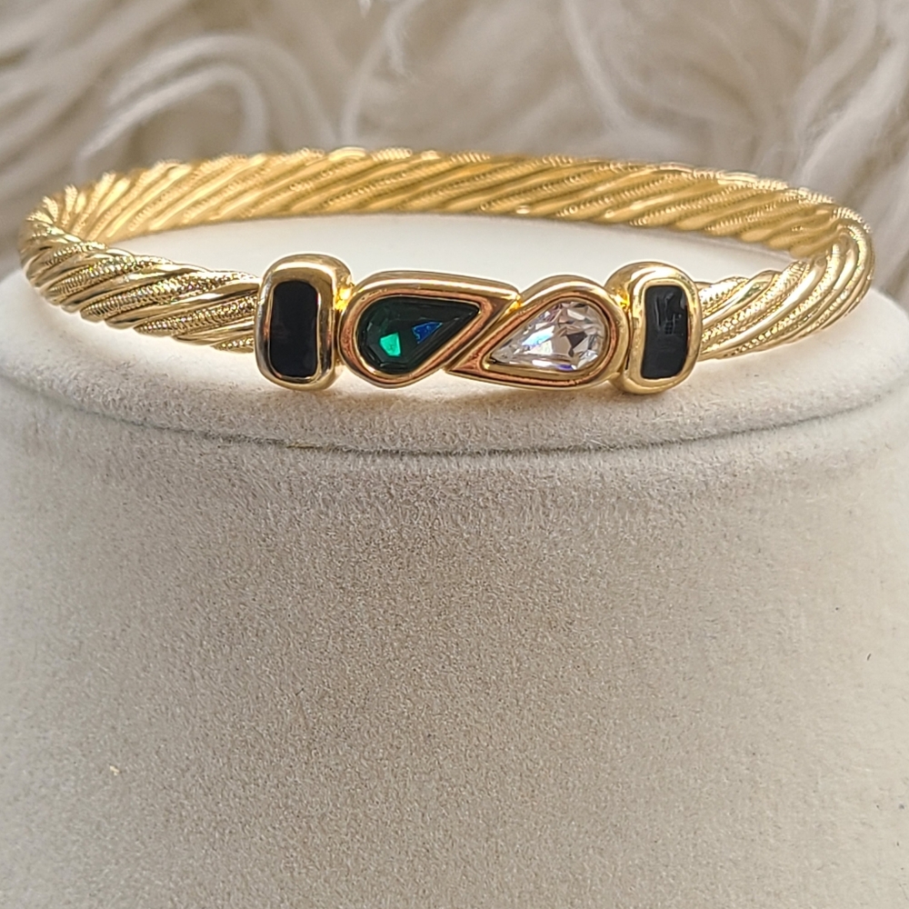 SAL by Swarovski Gold Toned Bracelet- Excellent Condition